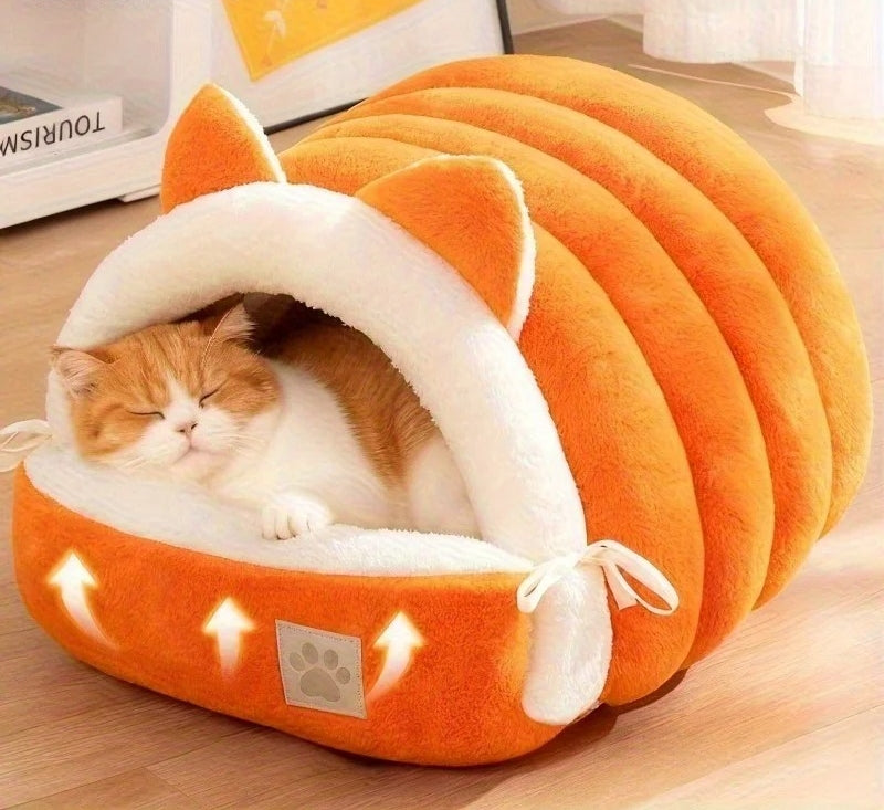 SamtNest – Luxus Katzenbett