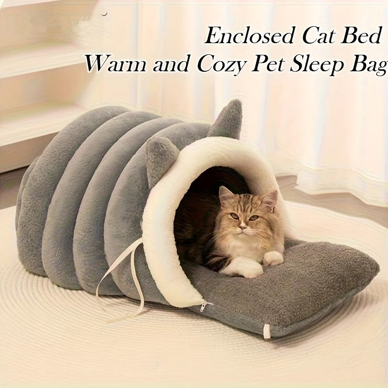SamtNest – Luxus Katzenbett
