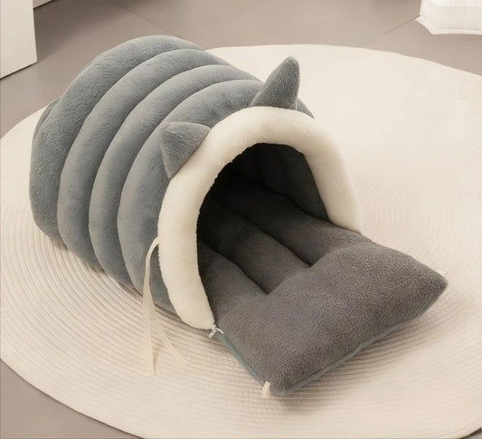 SamtNest – Luxus Katzenbett